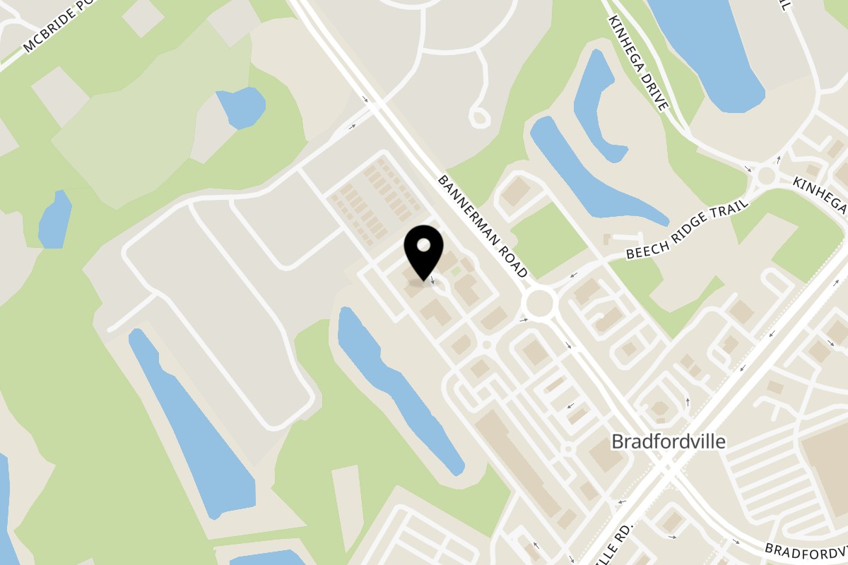 Map showing the location of Mom & Dad's on 3421 Bannerman Rd Suite #104 in Tallahassee
